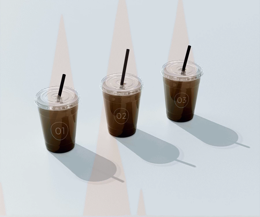 品牌网红咖啡店面包奶茶店VI提案效果展示包装智能样机PSD素材【005】